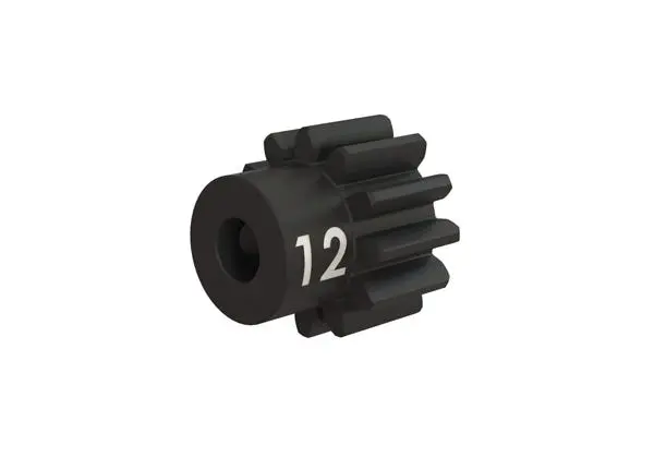 Traxxas Gear, 12-T Pinion (32-P), Heavy Duty (Machined, Hardened Steel)/ Set Screw (3942X) 1