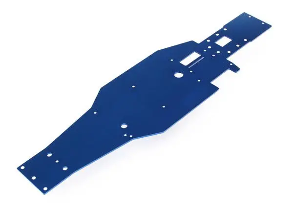 Traxxas Chassis Lower Aluminum Blue (4422) 1