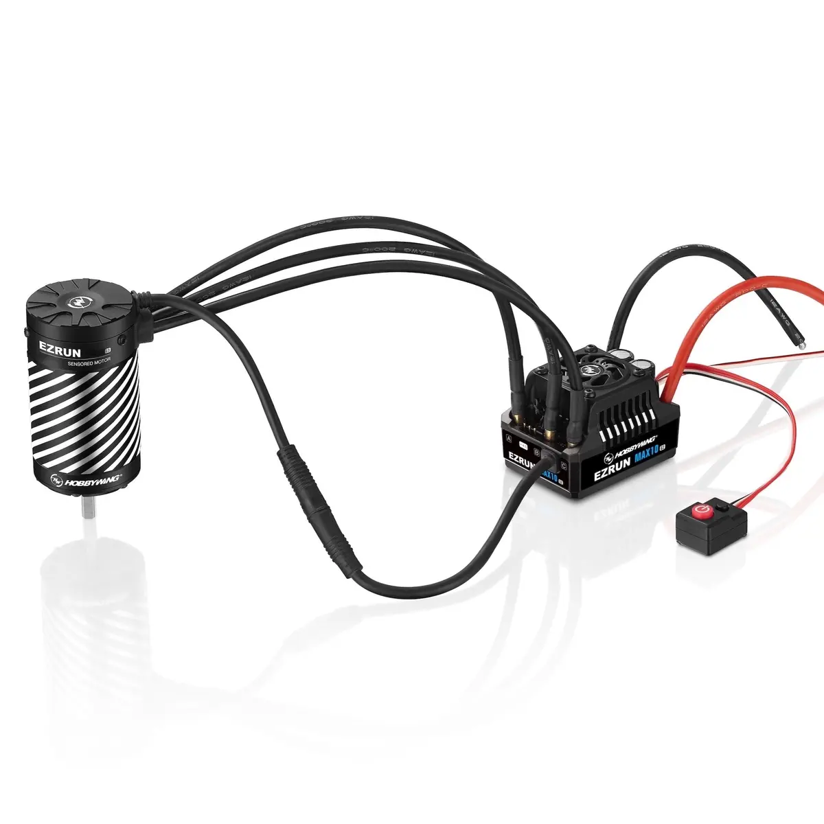 Hobbywing Combo Max10 G2 140A Esc + 3665 (3200Kv) G3 Motor (Hwi38020344) 1