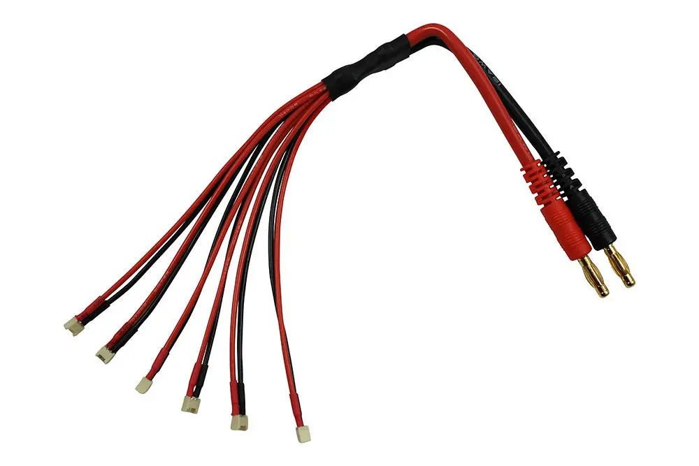 Friendly Hobbies 6X 1S Parallel Charge Cable For Pico/Ultra Micro 1