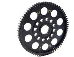 Hot Racing Hardened Steel Spur Gear (72T 32P) - Tra 1.5,2.5 (Stmx3272t) 1