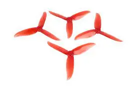 5X4x3 Propellers (4(2Xcw,2Xccw))(Red) 1