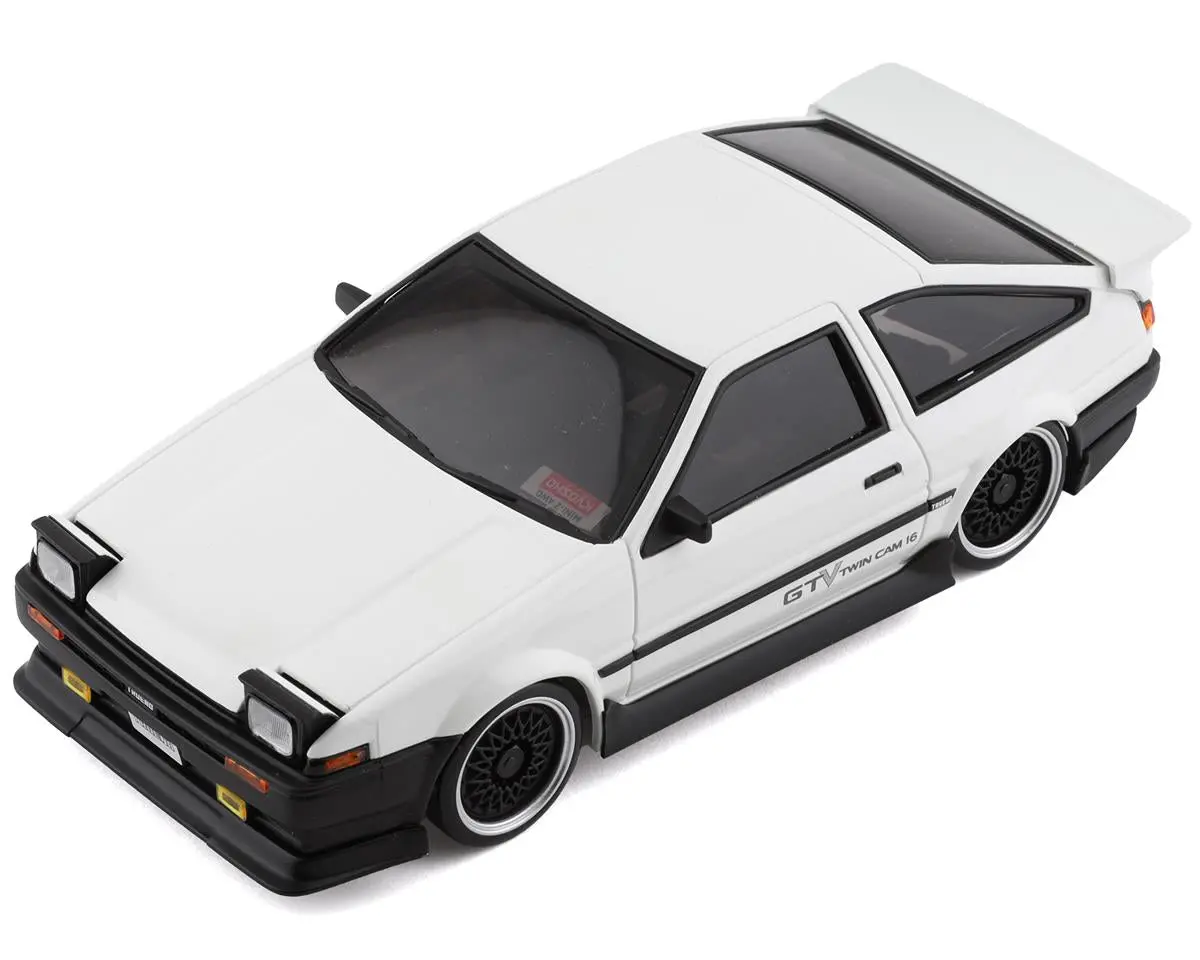 Kyosho Ma-020 Awd Mini-Z Readyset W/Toyota Sprinter Trueno Ae86 Body (White) & Kt-531P 2.4Ghz Radio (32623Gtv) 1