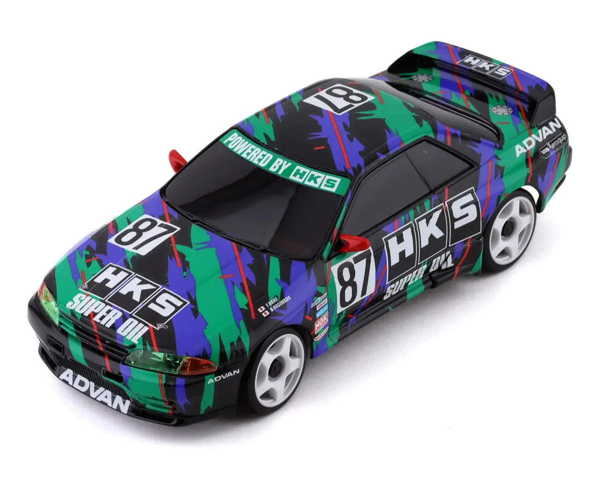 Kyosho Ma-020 Awd Mini-Z Readyset W/Hks Skyline Gt-R R32 Body W/Kt-531P 2.4Ghz Radio 1