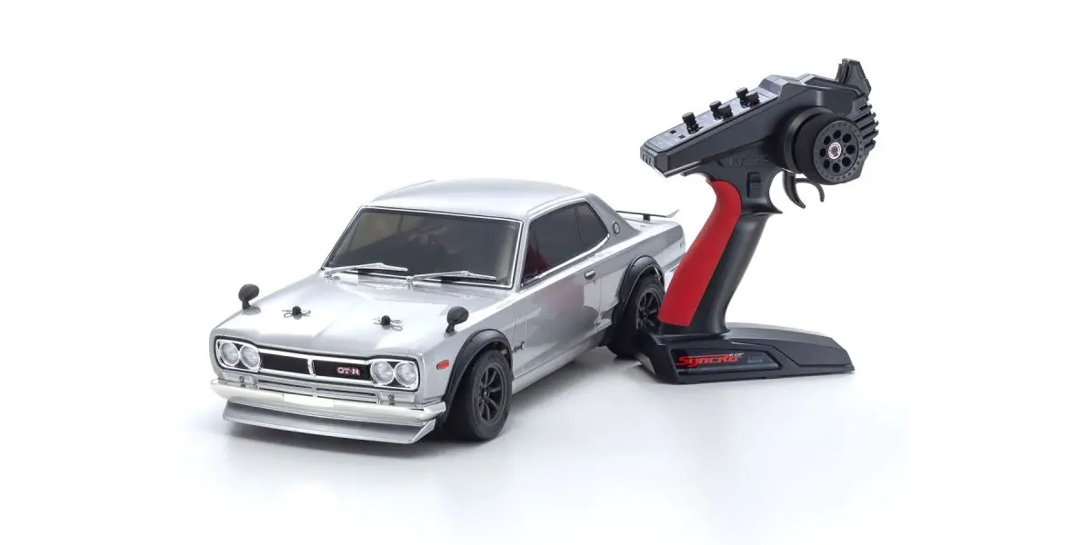 Kyosho 1/10 Ep 4Wd Fazer Mk2 Fz02 Nissan Skyline 2000Gt-R (Kpgc10) Tuned Version Silver (Kyo34425t1) 1