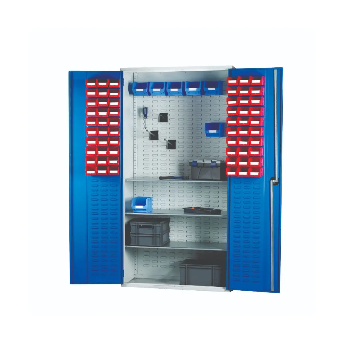Large Storage Bin Cabinet - 60 X Tc1, 30 X Tc3 1