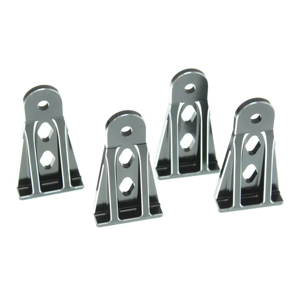 Redcat Aluminum Vehicle Display Stands(Cnc)(Black)(4Pcs) (Rer16050) 1