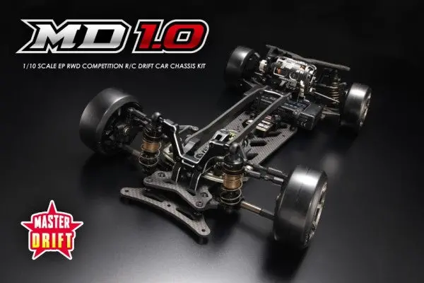 Yokomo Md 1.0 Master Drift 1/10 2Wd Rwd Drift Car Kit (Yokmdr-010) 1
