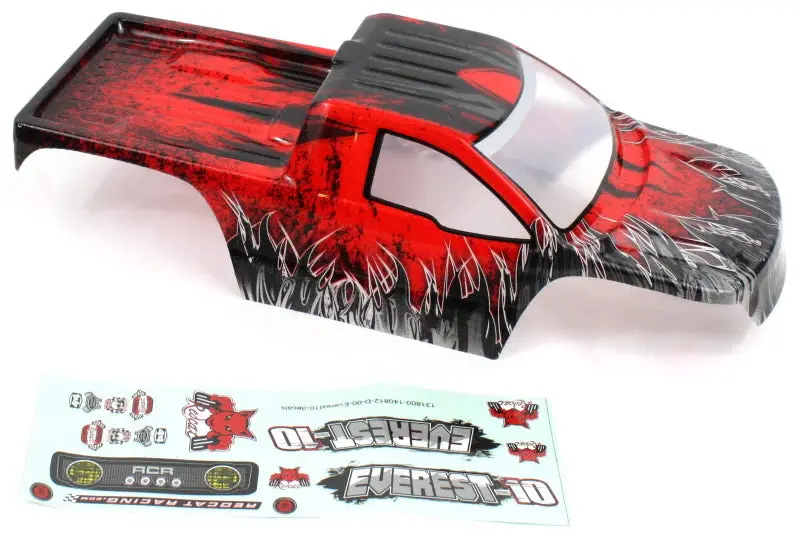 Redcat 1/10 Crawler Body(Red)(1Pc) (R180-R) 1