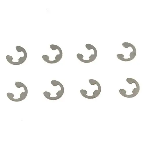 Redcat 4Mm E-Clips (8Pcs) (Rer50043) 1