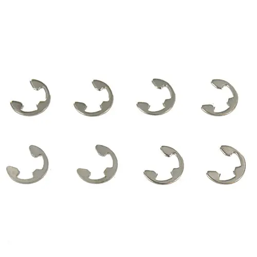 Redcat: 8Mm E-Clips (8Pcs) (Rer50044) 1