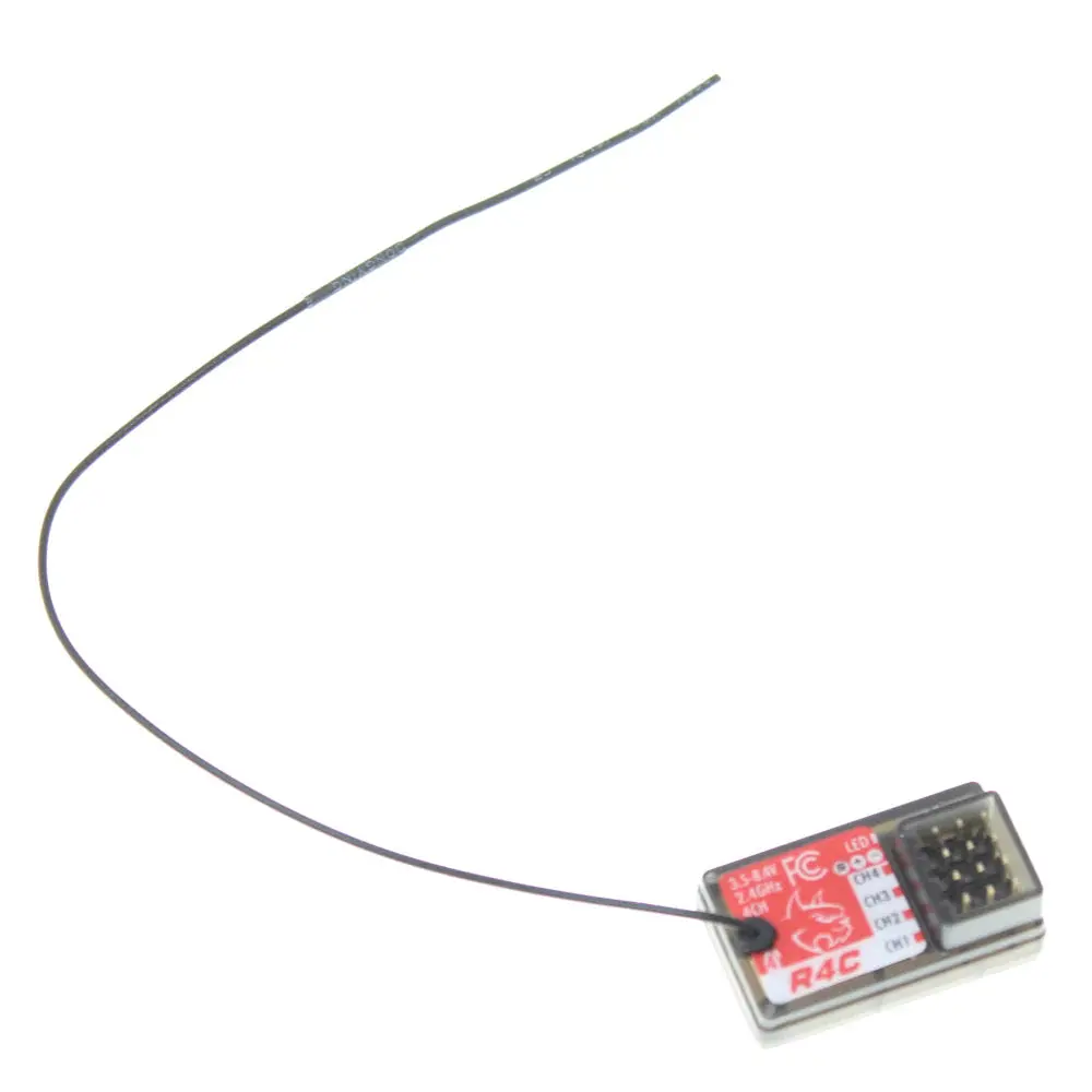 Redcat: R4c Receiver (4Ch)(2.4Ghz)(1Pc) (Rer20925) 1