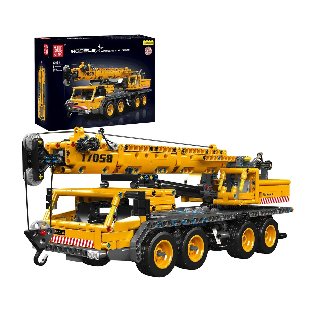 Mould King 17058 Mobile Crane Model Building Set | 997 Pcs 1