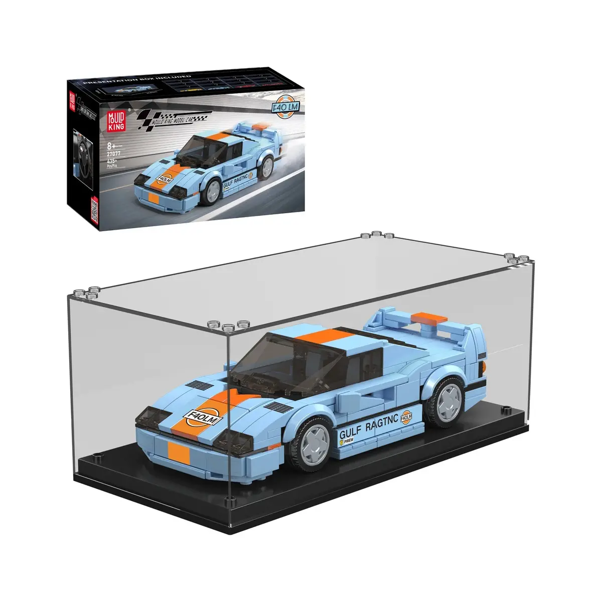 Mould King 27077 F40 Lm Model Car Building Set | 435 Pieces 1