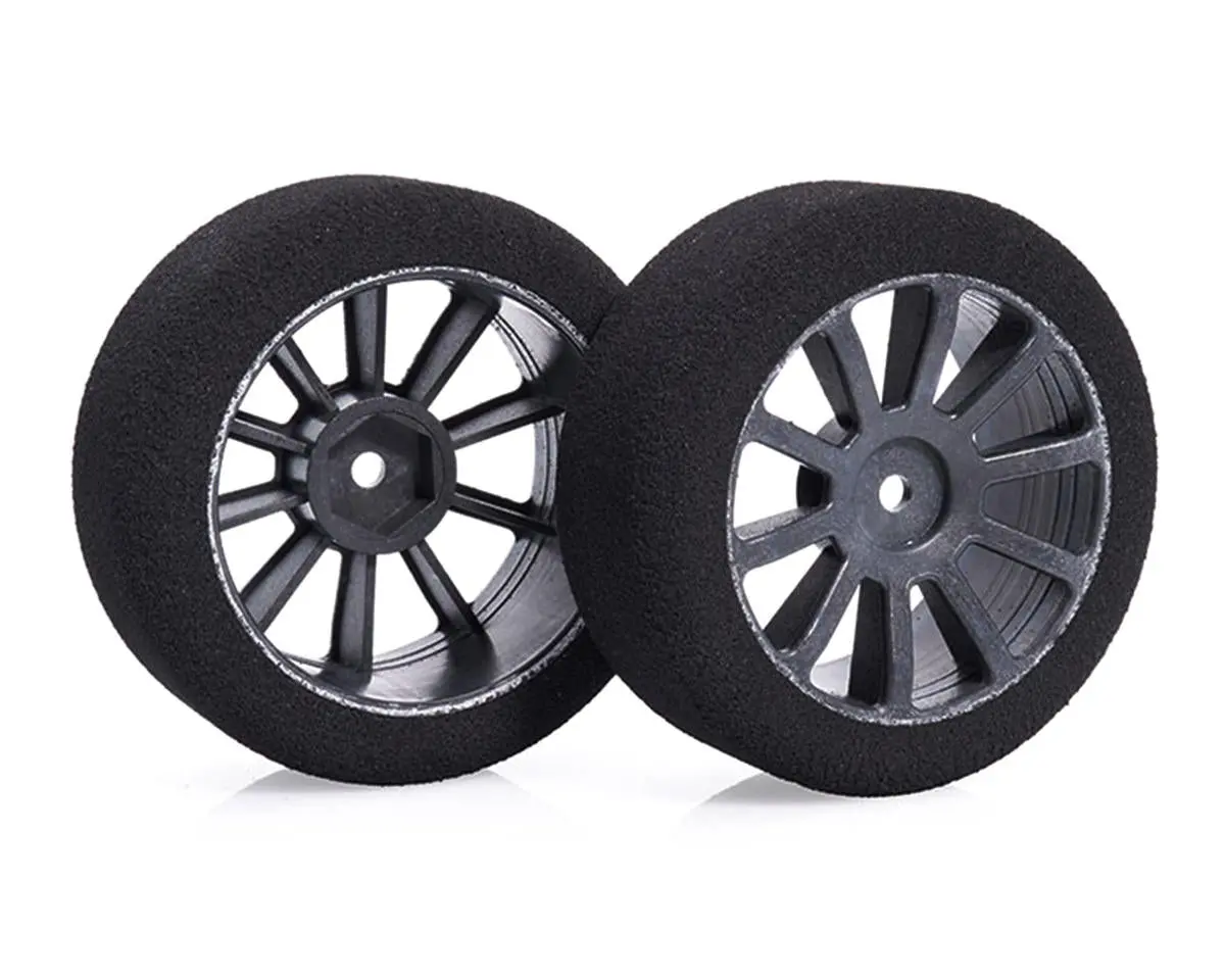 Matrix Tires 32Mm 1/10 Lola Gt Gpr Foam Front Tires (32 Shore) (Normal Rim) (2) (12Mm Hex) 1