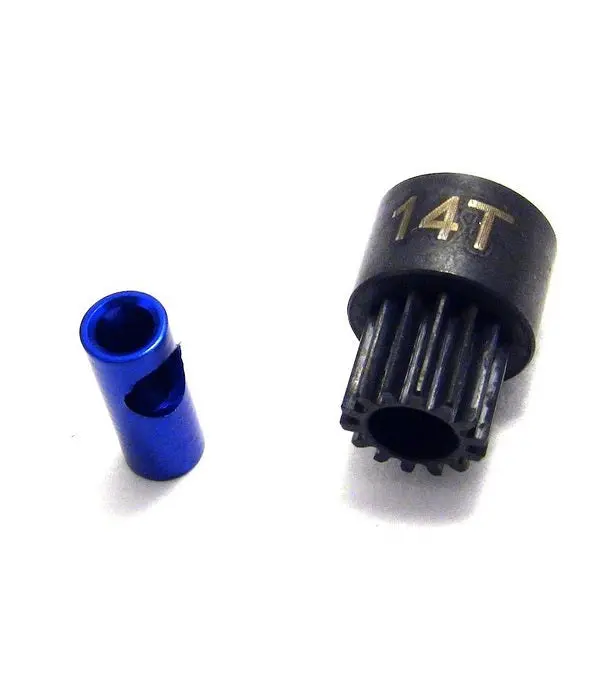 Hot Racing 14T Steel 48P Pinion Gear 5Mm Or 1/8 (Nsg814) 1