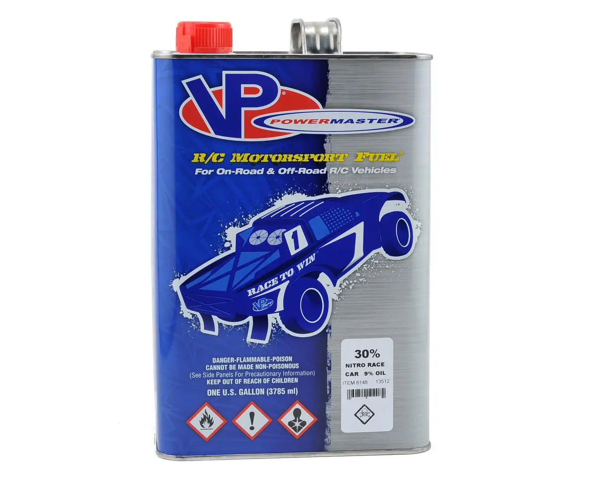 Vp Powermaster Nitro Race 30% Car Fuel (9% Castor/Synthetic Blend) (Pow6148) 1