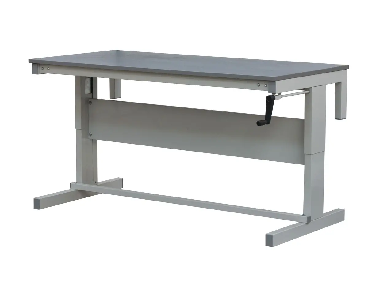 Premium Adjustable Height Workbench With Laminate Top 1