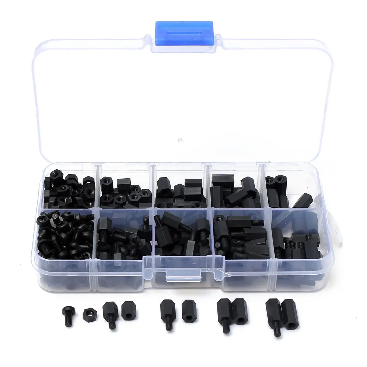 Nylon Stand Offs Black 1