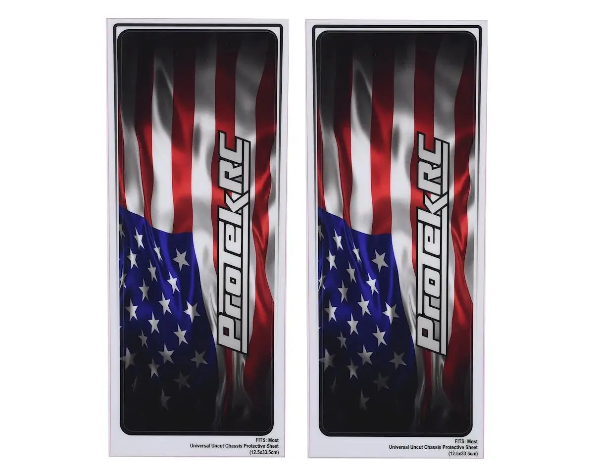 Protek Rc Universal Chassis Protective Sheet (Usa)  (12.5X33.5Cm) 1