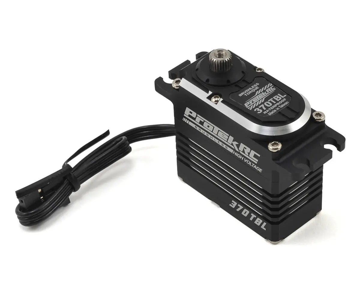 Protek Rc 370Tbl "Black Label" Waterproof High Torque Brushless Crawler Servo (High Voltage/Metal Case) (Digital) 1