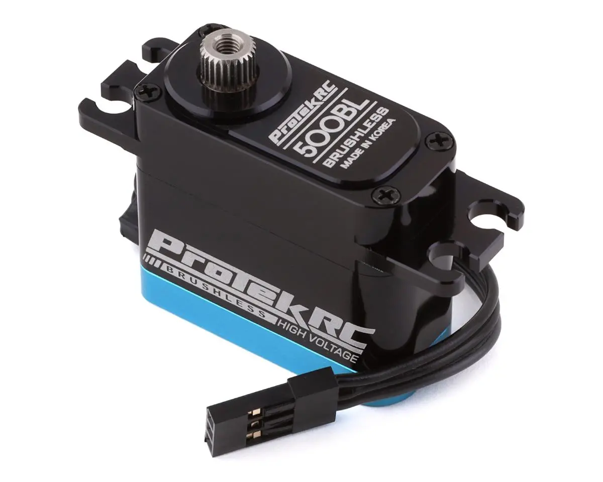 Protek Rc 500Bl "Black Label" 1/12 High Torque Brushless Mini Servo (High Voltage/Metal Case) 1