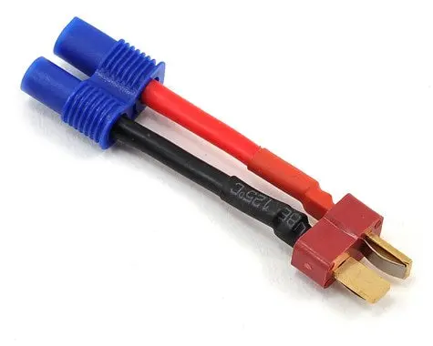 Protek Rc Ec3 Style To T-Style Ultra Plug Adapter (Female Ec3/Male Ultra) (Ptk-5235) 1