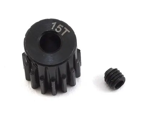Protek Rc Lightweight Steel 48P Pinion Gear (3.17Mm Bore) (15T) (Ptk-8033) 1