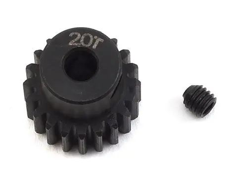 Protek Rc Lightweight Steel 48P Pinion Gear (3.17Mm Bore) (20T) (Ptk-8038) 1