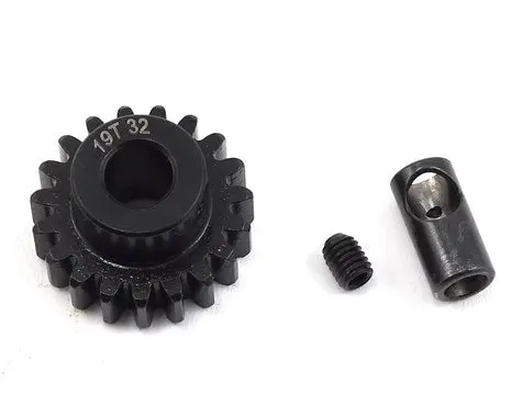 Protek Rc Steel 32P Pinion Gear W/3.17Mm Reducer Sleeve (Mod .8) (5Mm Bore) (19T) (Ptk-8062) 1