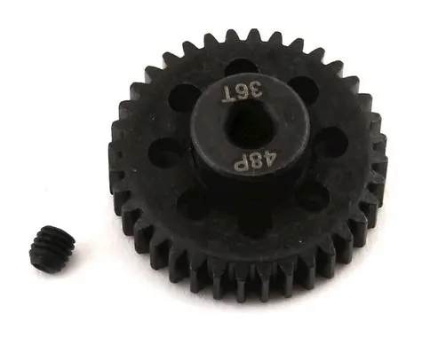 Protek Rc Lightweight Steel 48P Pinion Gear (3.17Mm Bore) (36T) (Ptk8090) 1