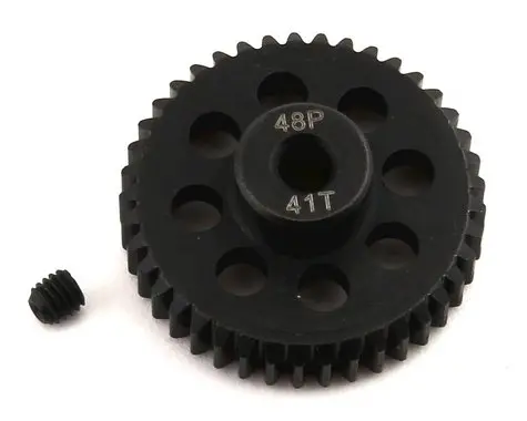 Protek Rc Lightweight Steel 48P Pinion Gear (3.17Mm Bore) (41T) (Ptk8095) 1