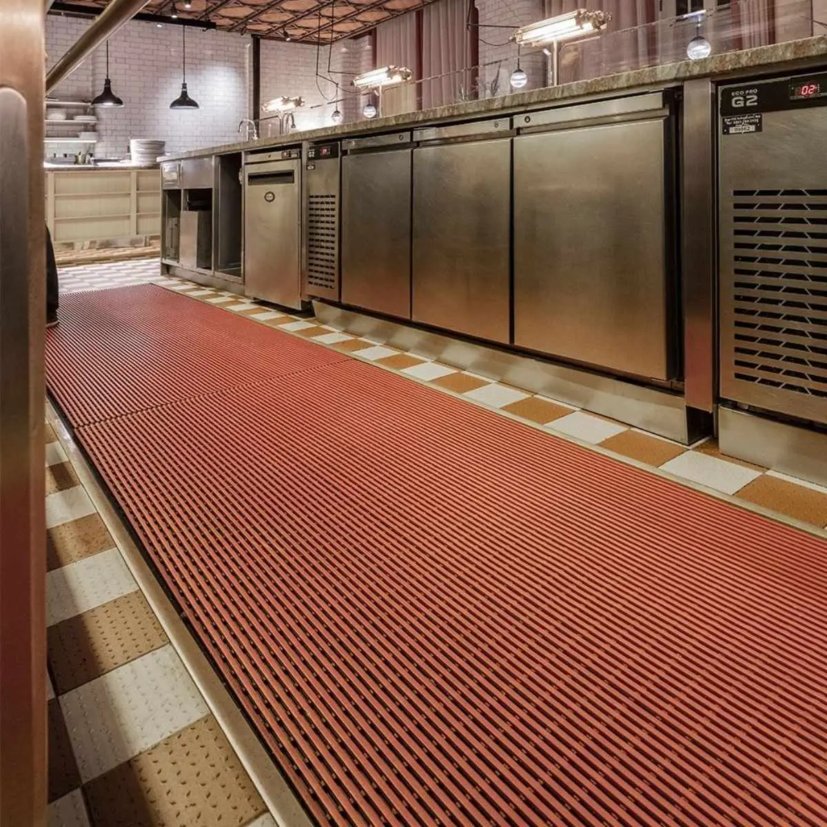 Pvc Non-Slip Mats For Commercial Kitchens 1