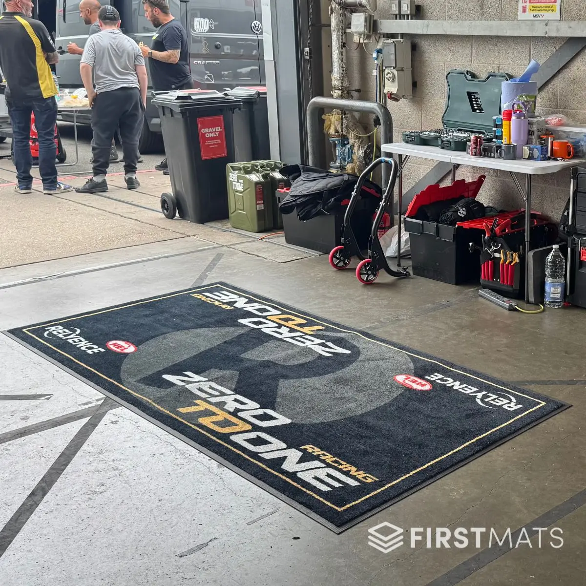 Custom Racing Team Pit Mats 1