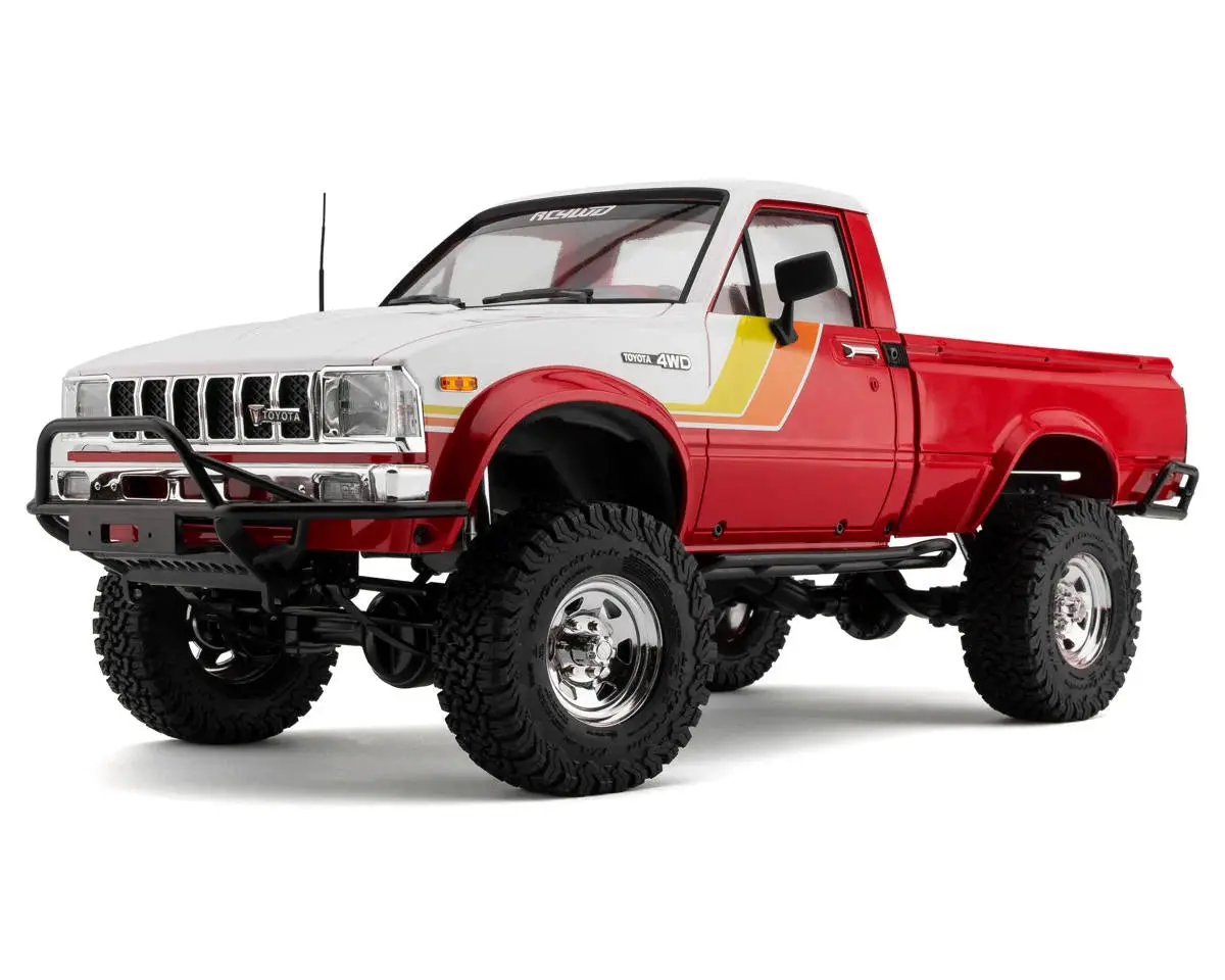 Rc4wd Trail Finder 2 1/10 Rtr 4Wd Electric Trail Truck W/1982 Toyota Pickup Body (Red) W/2.4Ghz Transmitter 1