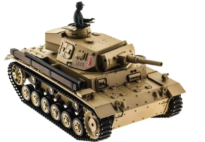 Heng Long 1:16 German Panzer Iii Type H Rc Tank (3849-1) 1