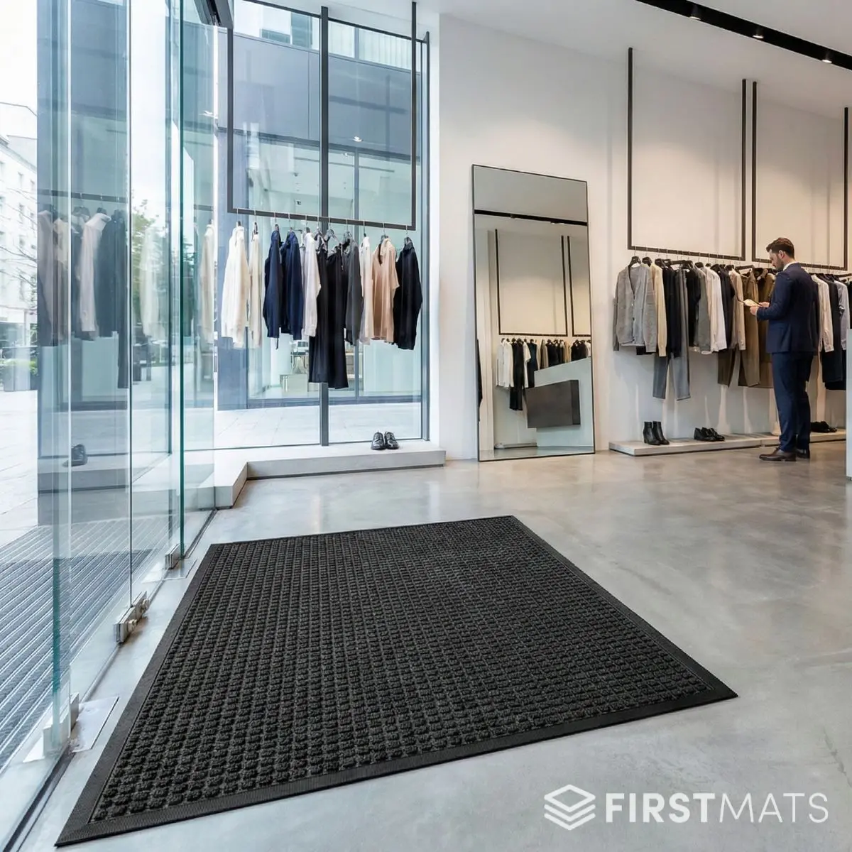Heavy-Duty Shop Entrance Mat 1