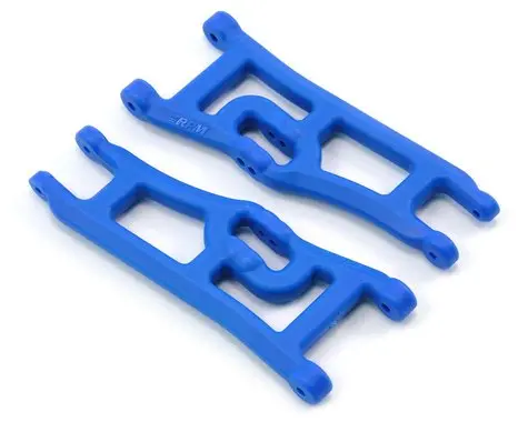 Rpm Wide Front A-Arms, Blue: Traxxas Rustler, Stampede 2Wd (Rpm70665) 1