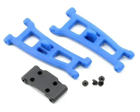 Rpm Front A-Arms W/Bulkhead (Blue) (Gt2, Sc10) (Rpm70765) 1