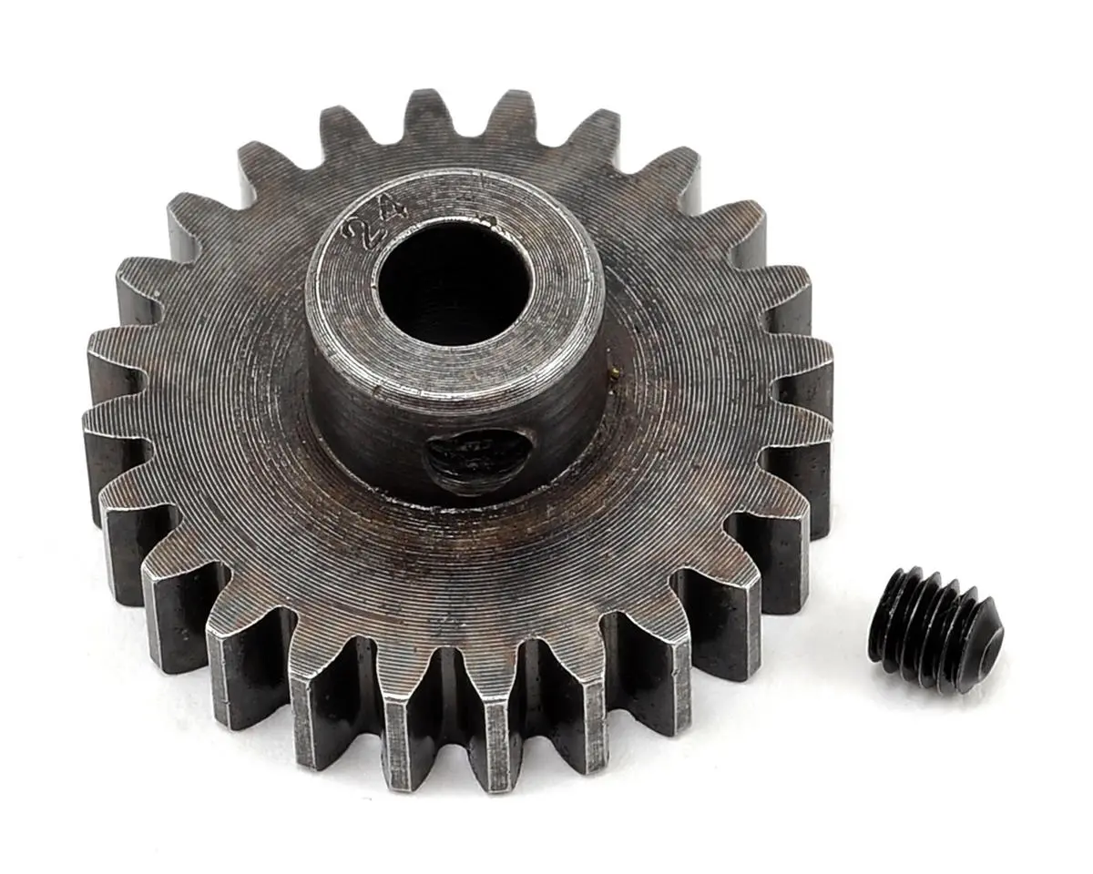 Robinson Racing Extra Hard Steel Mod1 Pinion Gear W/5Mm Bore (24T) 1