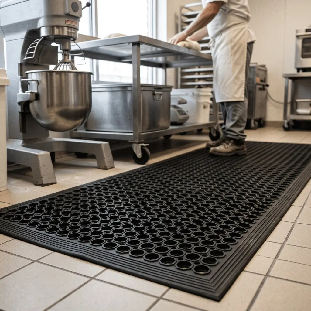 Rubber Non-Slip Bakery Floor Mat 1