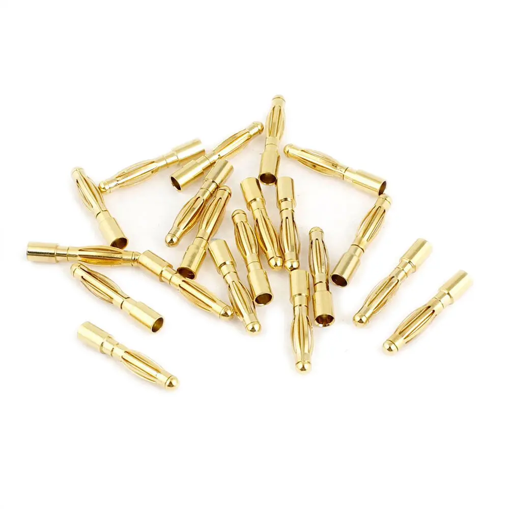 Friendly Hobbies 5.0Mm Gold Connectors Bulk 1