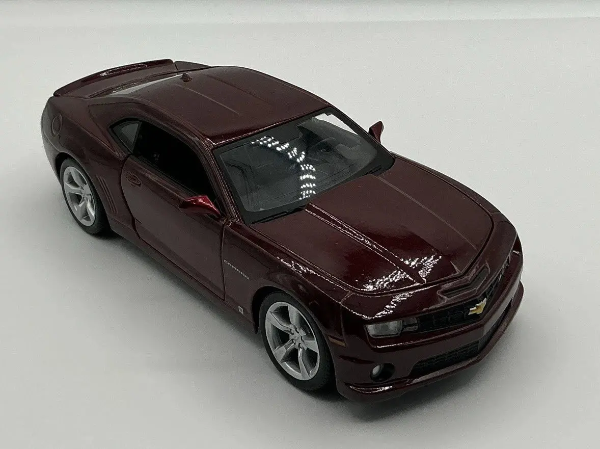 Chevrolet Camaro Ss Rs 2010 Red 1:24 Scale Diecast Car By Maisto 1