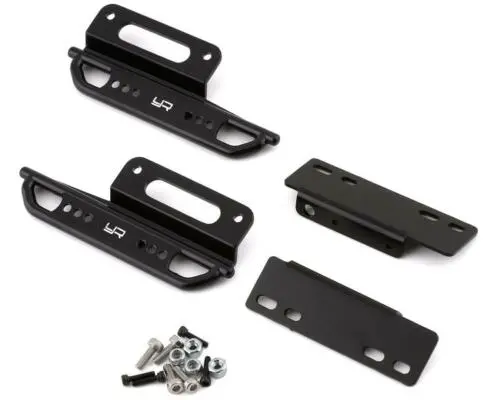 Yeah Racing Axial Scx24 Jeep/Deadbolt Rock Sliders (Black) (Axsc-069) 1