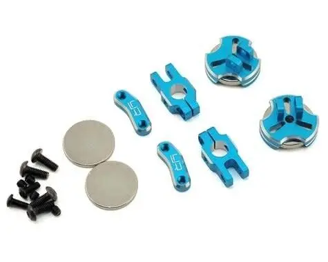 Yeah Racing Magnetic Body Mount 2Pcs -Blue (Ya-0531Bu) 1