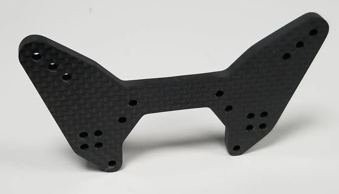 Basherqueen Carbon Fiber Shock Tower Front Losi Tenacity Pro/Lasernut (Bqnl234035) 1