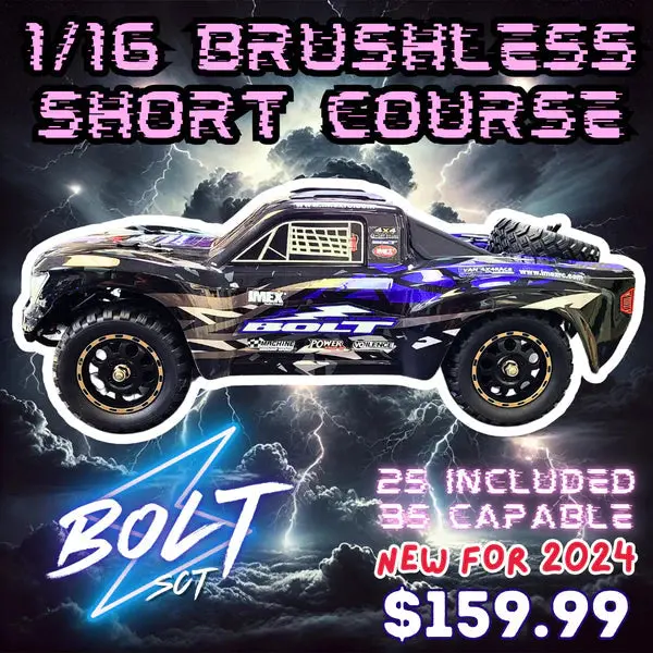 Imex: Bolt 1/16Th Brushless Rtr 2.4Ghz 4Wd Short Course 1