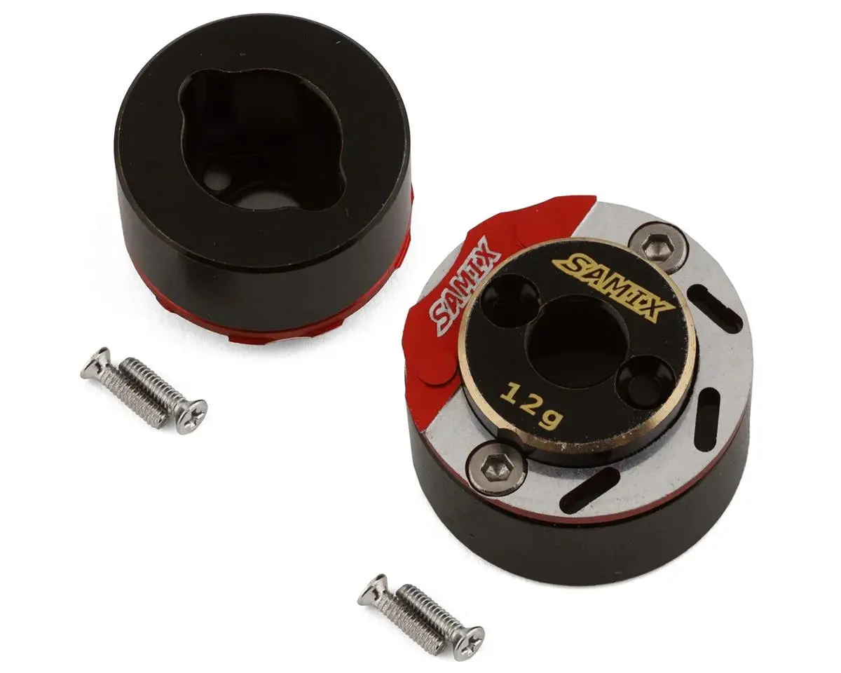 Samix Scx24 Brass Rear Brake Adapter Set W/Brake Rotor (Samscx24-4415Fs) 1
