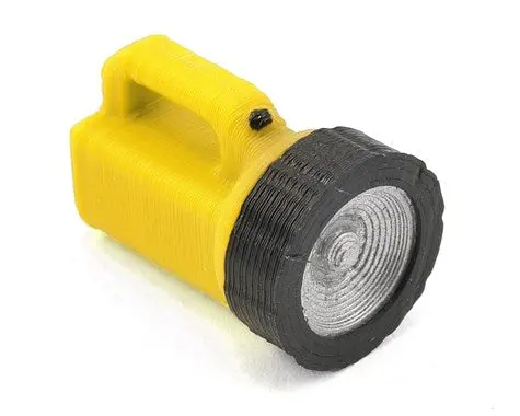 Scale By Chris Large Handheld Flashlight (Yellow) 1