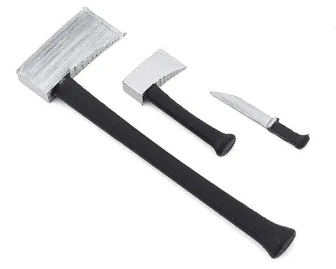 Scale By Chris Woodsman Multi Pack W/Axe, Hatchet & Buck Knife 1